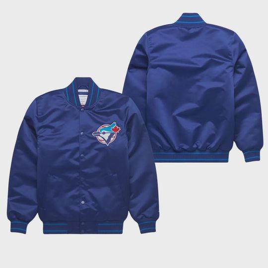 Toronto Blue Team Jays Baseball Jacket, Major League Baseball Fan Jacket