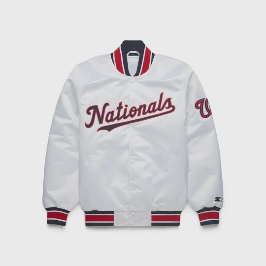 Washinghton Team Nationals Baseball Jacket, Major League Baseball Fan Jacket