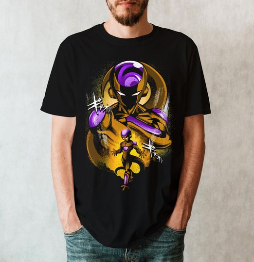 Frieza Golden Dragon Ball Vintage Shir