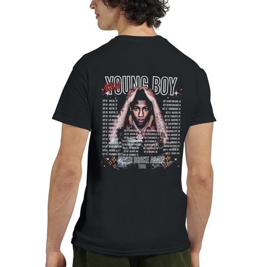 Youngboy 2025 Masa Tour Double Sided T-Shirt