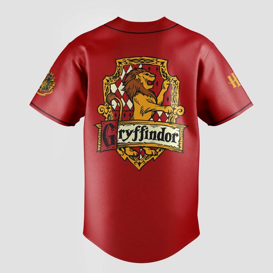 Custom Baseball Jersey, Wizard Houses Shirt