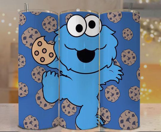 Cookie Monster Tumbler
