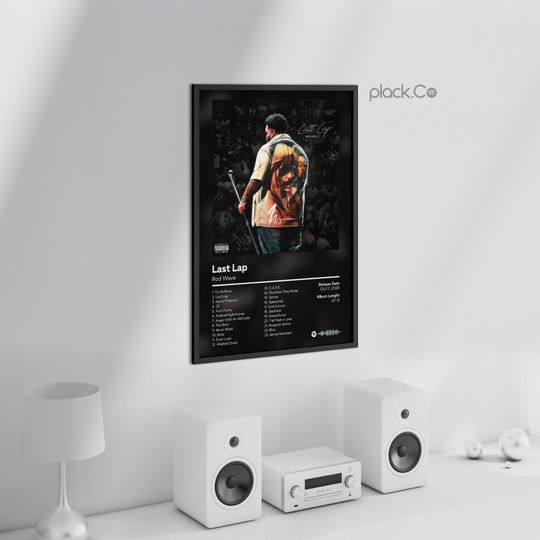 Rod Wave - Last Lap - Custom Album Poster- Hip Hop Wall Art - Gift Ideas