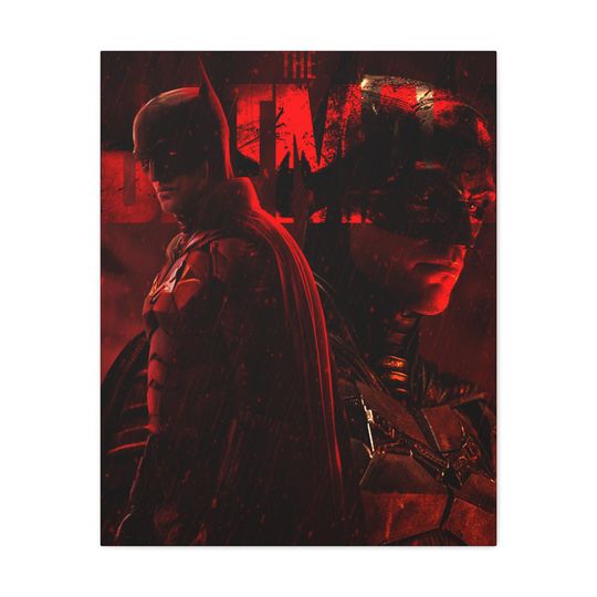 The Batman - Matte Art, Superhero Wall Decor