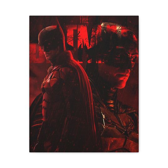 The Batman - Matte Art, Superhero Wall Decor