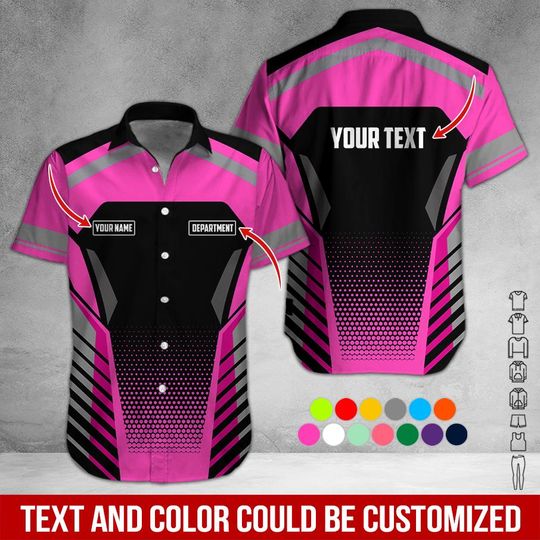 Custom Workwear Full Color 3D All Over Printed Clothes