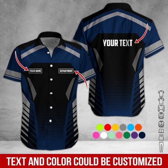Custom Workwear Full Color 3D All Over Printed Clothes