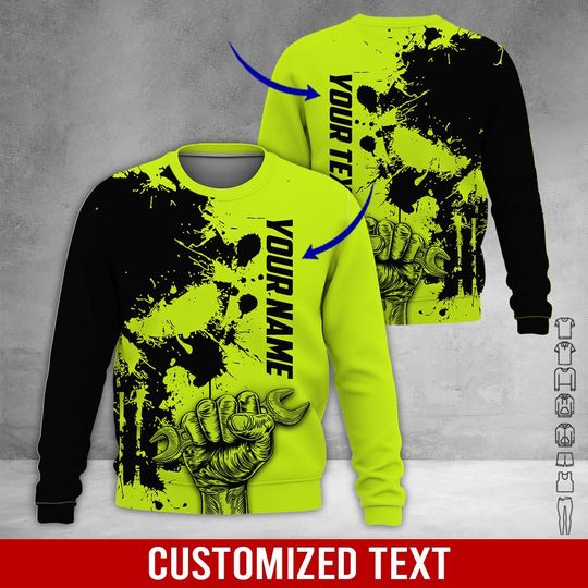 Custom Mechanic Combo Shirt: Personalized Auto Company Uniform