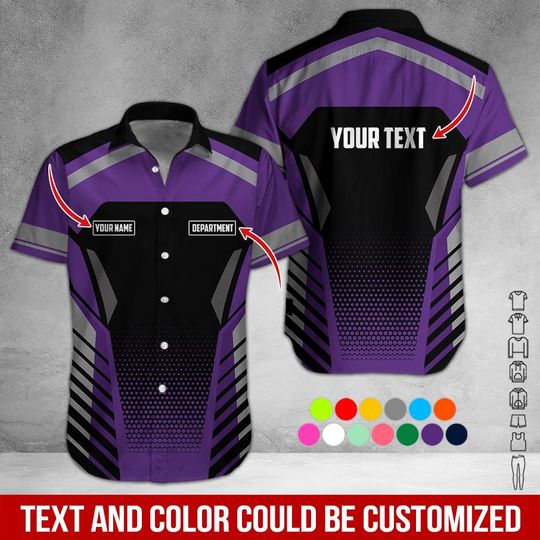 Custom Workwear Full Color 3D All Over Printed Clothes