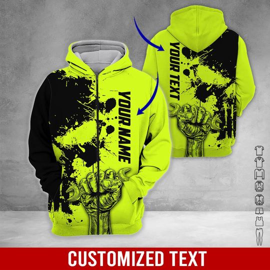 Custom Mechanic Combo Shirt: Personalized Auto Company Uniform
