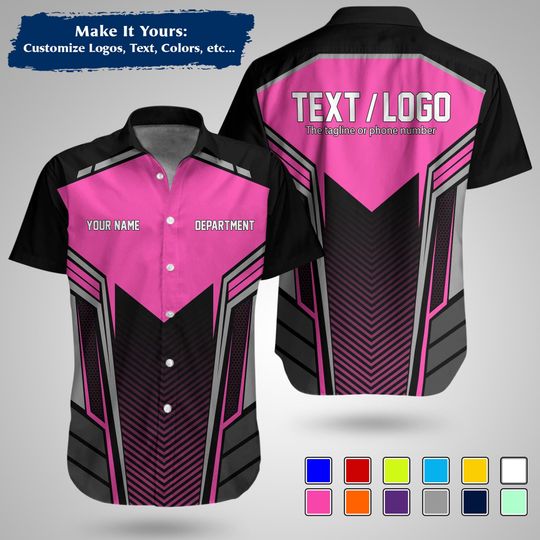 Custom  Construction Workwear Shirt  Personalized Uniform with Logo & Name