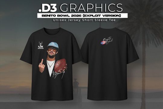 Benito Bowl 2026 Halftime T-Shirt - Double Sided, Explicit Version