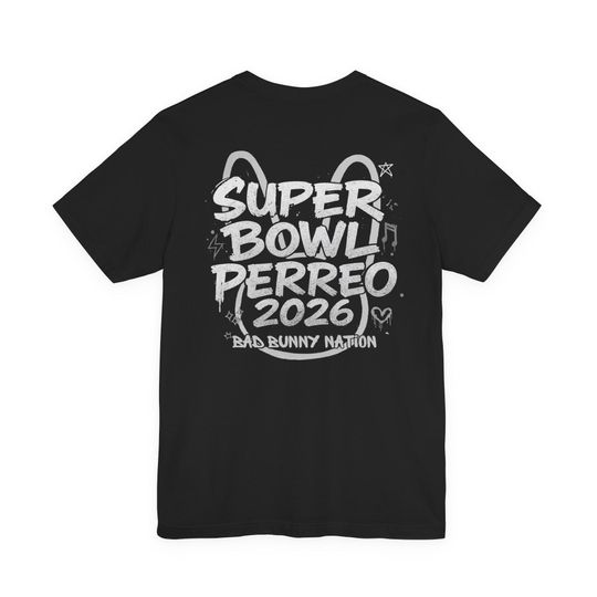 Benito Bowl Perreo 2026 Double Sided T-Shirt