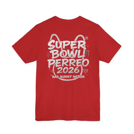 Benito Bowl Perreo 2026 Double Sided T-Shirt