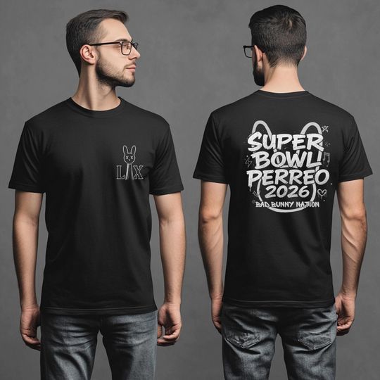 Benito Bowl Perreo 2026 Double Sided T-Shirt