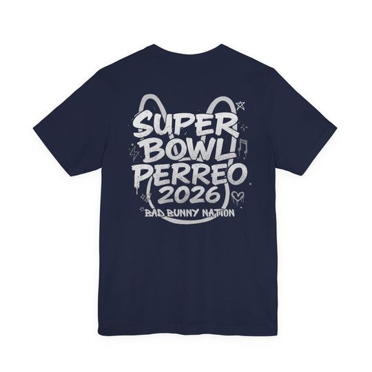 Benito Bowl Perreo 2026 Double Sided T-Shirt