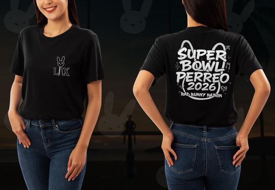 Benito Bowl Perreo 2026 Double Sided T-Shirt