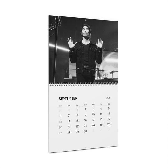 Joe Jonas Wall Calendar (2026)
