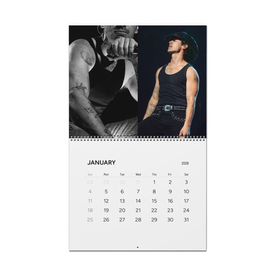 Joe Jonas Wall Calendar (2026)