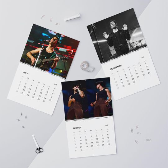 Joe Jonas Wall Calendar (2026)