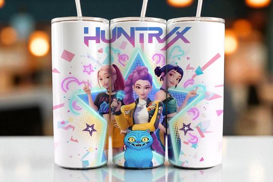 Kpop Chibi Demon Hunters Tumbler