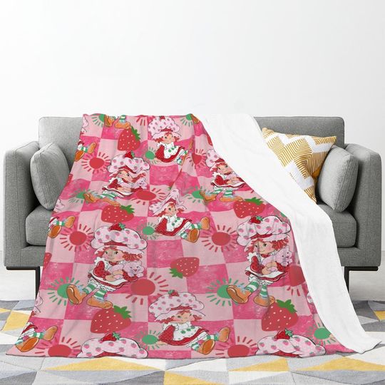 Strawberry Shortcake Baby Fleece Blanket,