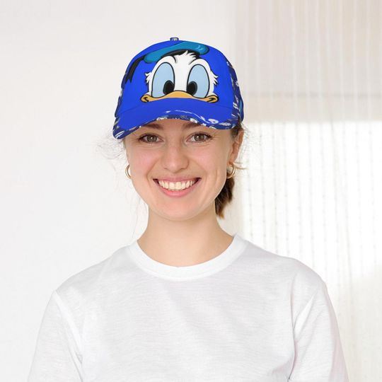 Donald Duck Ears Hat, Disney Vacation Sun Hat