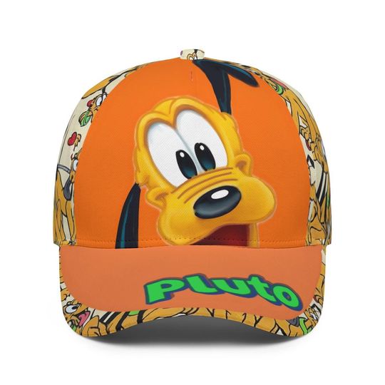 Personalized Pluto Mickey Dog Disney Baseball Cap