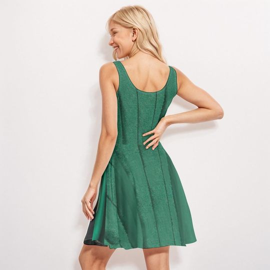Loki Cosplay Dress Marvel Avengers Skater Dress