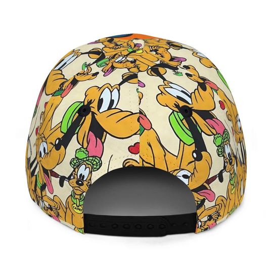 Personalized Pluto Mickey Dog Disney Baseball Cap