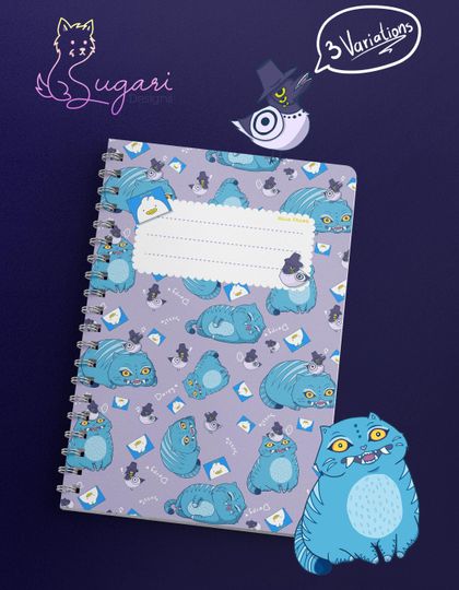 Derpy and Sussie KPop Demon Hunter Composition Notebook Cover