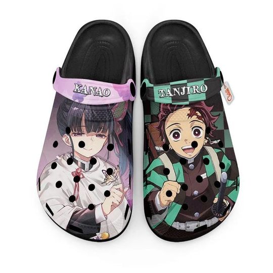 tanjiror and Kanao Clogs Shoes