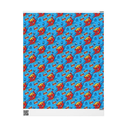67 Wrapping Paper | Six-Seven Comic inspired Gift Wrap | Gen Alpha Meme Present Wrap | Funny six seven Design
