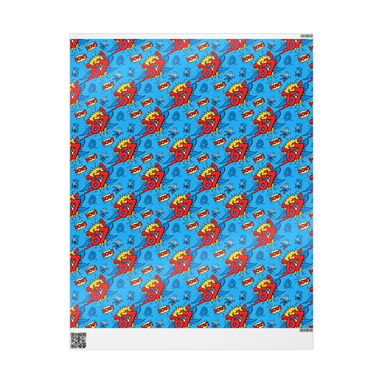 67 Wrapping Paper | Six-Seven Comic inspired Gift Wrap | Gen Alpha Meme Present Wrap | Funny six seven Design