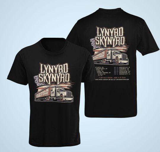 Lynyrd Skynyrd Concert Tour T-Shirt