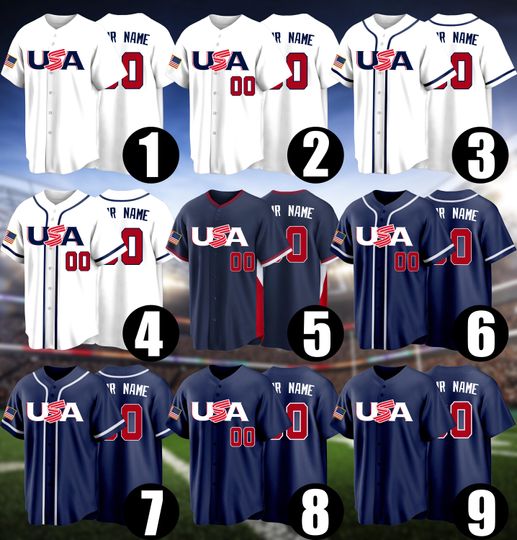 Custom Baseball Jersey: Personalized Name & Number