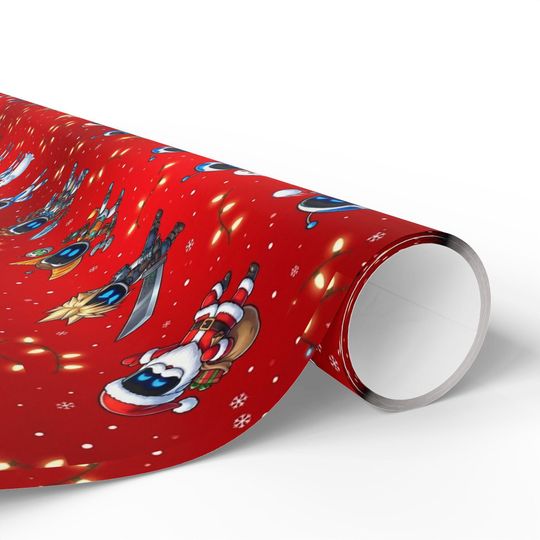 Astro Bots Holiday Heroes Wrapping Paper | Cloud, Ratchet, Aloy & More!
