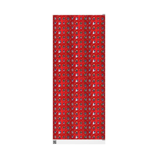 Astro Bots Holiday Heroes Wrapping Paper | Cloud, Ratchet, Aloy & More!