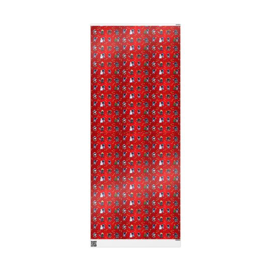 Astro Bots Holiday Heroes Wrapping Paper | Cloud, Ratchet, Aloy & More!