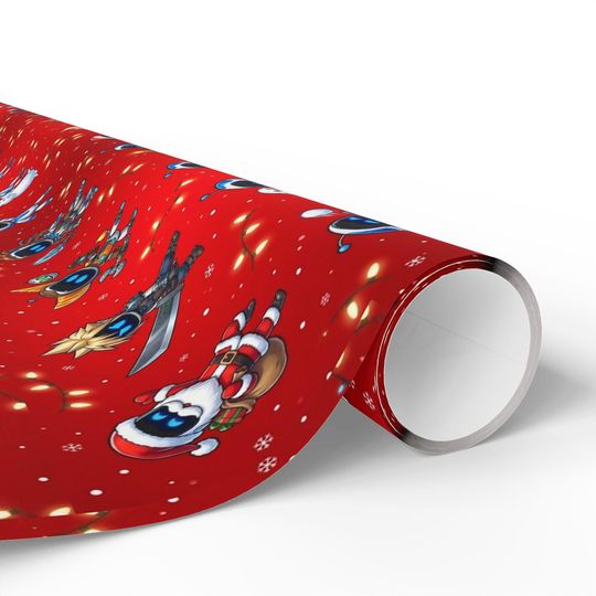 Astro Bots Holiday Heroes Wrapping Paper | Cloud, Ratchet, Aloy & More!