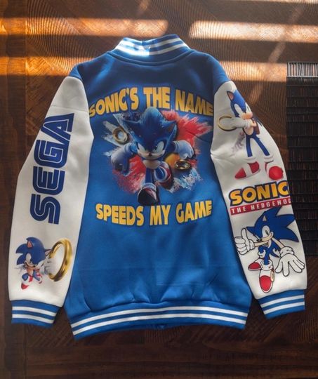 Custom Mario Brothers Youth Varsity Jacket