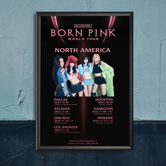 2022 Halloween Blackpink Born Pink Album Poster