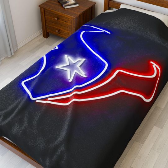 Houston Texans Throw  Blanket
