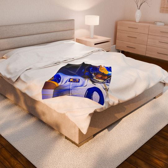 Matthew Stafford Rams Throw Blanket