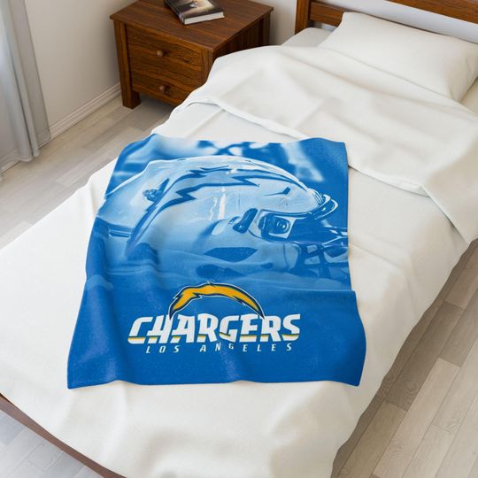 Los Angeles Chargers Throw Blanket