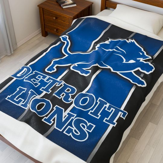 Detroit Lions Throw Blanket