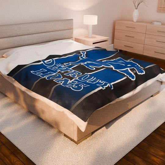 Detroit Lions Throw Blanket