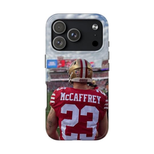 Christian McCaffrey 49ers Phone Case