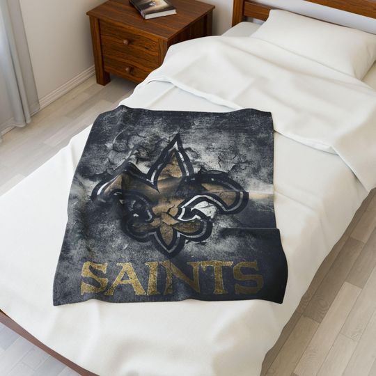 New Orleans Saints Throw Blanket
