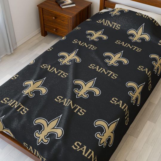 New Orleans Saints Throw Blanket